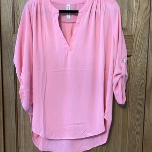 Zenana Premium Peach color XL blouse. Never worn